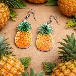 Pineapple Dangle Earrings